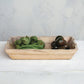 Mango Wood Scalloped Edge Tray