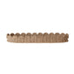 Hand-Woven Bankuan Scalloped Tray with Handles