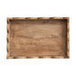 Mango Wood Scalloped Edge Tray