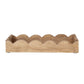 Mango Wood Scalloped Edge Tray