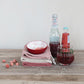 Hand-Painted Cherry Drinking Glass