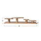 Mango Wood Serving Board with Pedestal Stands