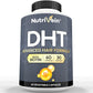 Nutrivein Premium DHT Blocker for Men & Women - with Biotin - 30 Day Supply (60 Caps)