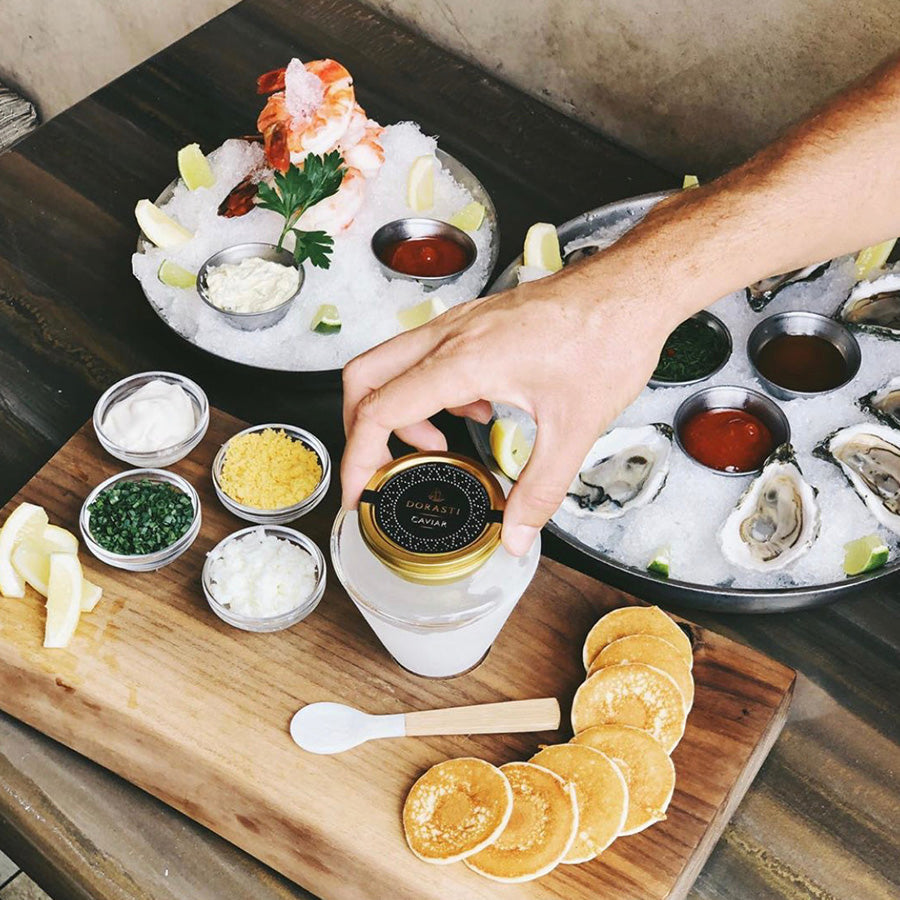 Caviar French Blini