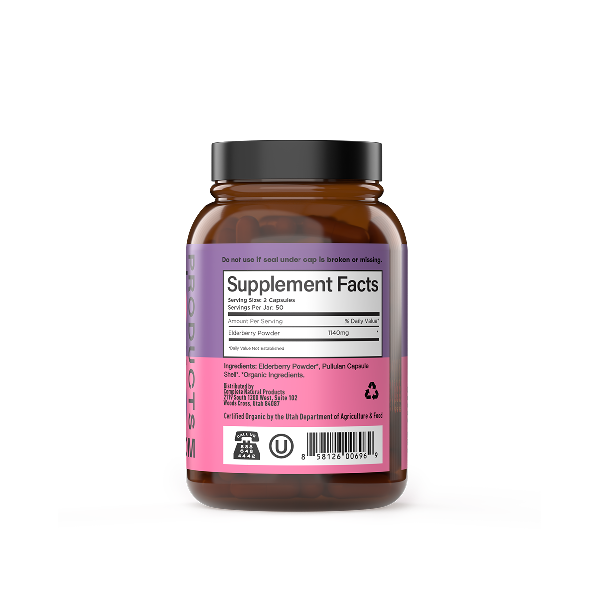 Organic Elderberry Capsules
