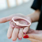 Rosewood Clay Infinity Cross Silicone Bracelet Set