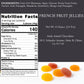 Andy Anand French Pates de Fruits Fruit Jellies, 65% Fruit, 24 pc – Imported French Confection, Natural Fruit Flavors, Gourmet Birthday & Holiday Gift