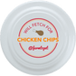 Will Fetch for Chicken Chips Dog Frisbee | Fun Toy for Dogs and Humans