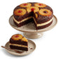 Andy Anand Sugar-Free Chocolate Pineapple Upside-Down Cake, 9-Inch, 2.6 lb – Keto & Diabetic-Friendly, Birthday & Celebration Gift Box