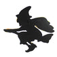 Retro Halloween Paper Mache Witch Wall Decor