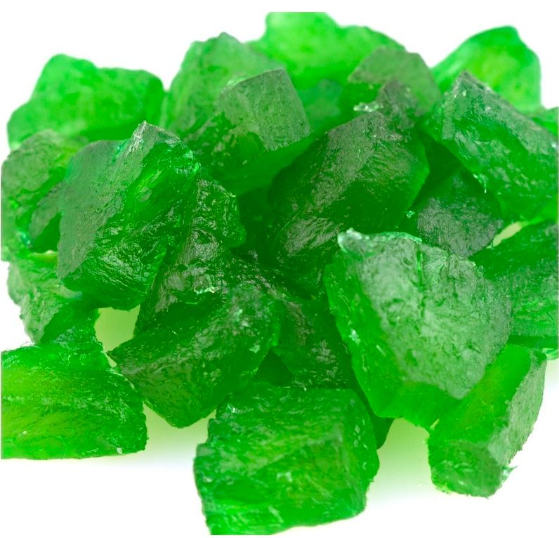 Glazed Green Pineapple Wedges (Bulk)