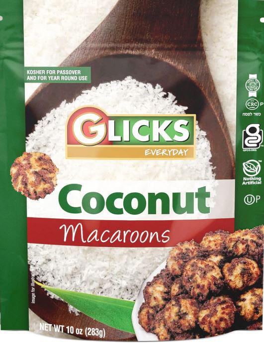 Glicks Coconut Macaroons Kosher for Passover