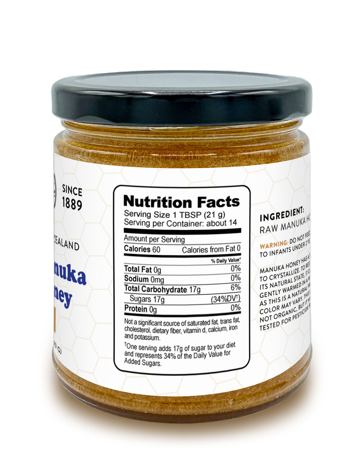 Manuka Honey, 85+ MGO - White Label