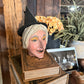 Retro Halloween Hag Paper Mache Witch
