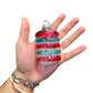 Striped Glass Drop Ornament | 2 Styles