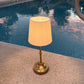 Rechargeable Touch-Control Gold LED Lamp