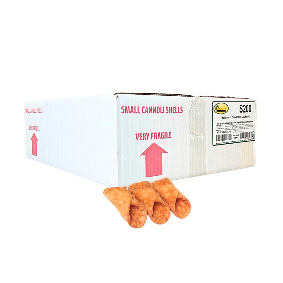 CANNOLI SHELLS SMALL 3"