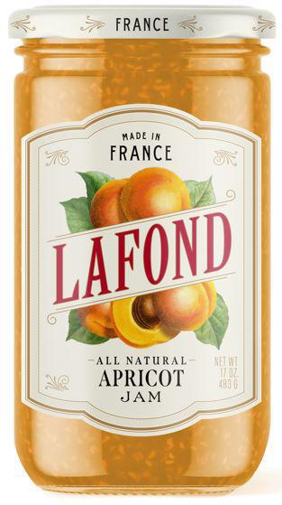 Lafond Apricot All Natural Jam