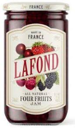 Lafond Four Fruits All Natural Jam