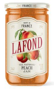 Lafond Peach All Natural Jam