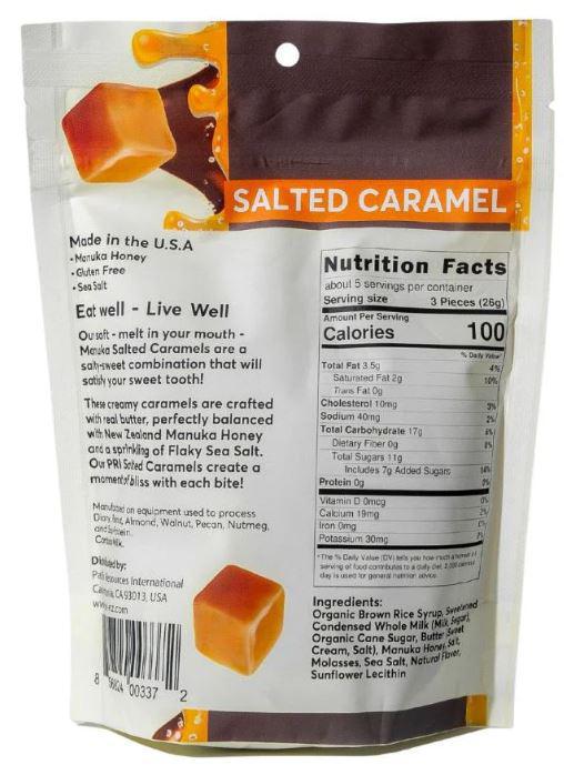 Manuka Honey Salted Caramels