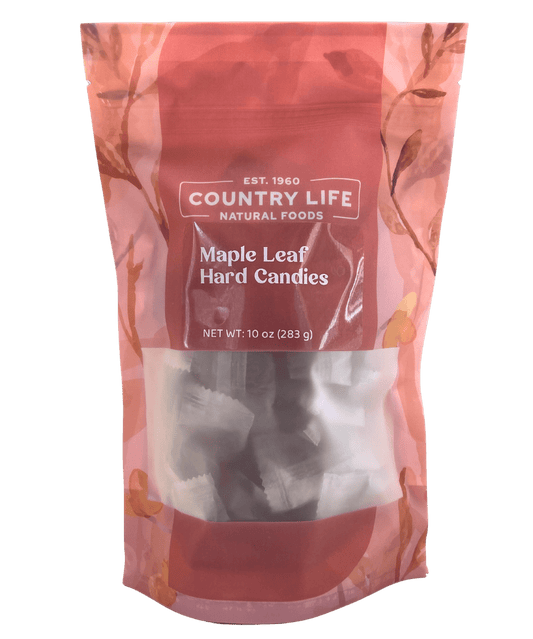 Maple Leaf Hard Candies, Individually Wrapped