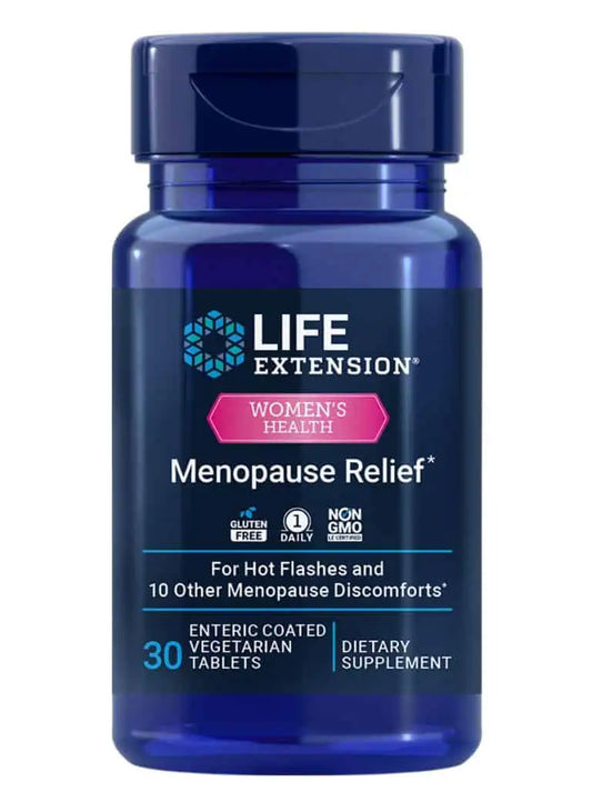LIFE EXTENSION Menopause Relief 30 Tabs Siberian Rhubarb