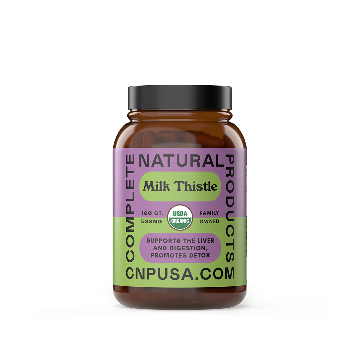 Organic Milk Thistle Capsules