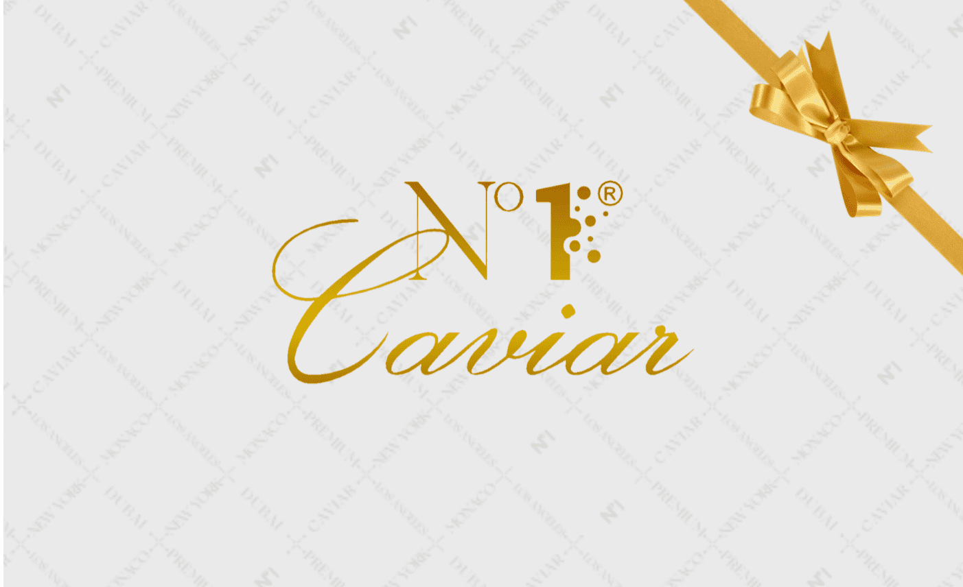Number One Caviar Gift Card