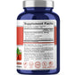 NusaPure Guarana Extract 20:1 Extract, 300 mg per Veggie Caps 200 Count (Non-GMO, Vegan)
