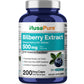 NusaPure Bilberry Extract 500mg 200 Vegetarian caps (Non-GMO, Vegan)