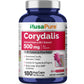 NusaPure Corydalis Root Extract 20:1 - Suitable for Vegetarian/Vegan, Non - GMO - 500 mg - 180 Capsules