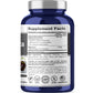 NusaPure Peruvian Black Maca Root Extract 750mg 50:1 - Suitable for Vegetarian/Vegan, Non - GMO - 37500 mg - 200 Capsules