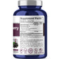 NusaPure Black Elderberry 50:1 Extract, 100 mg per Veggie Capsules, 200 Count (Vegan, Non-GMO, Bioperine) Dietary Supplement