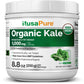 NusaPure Organic Kale Powder Extract 10:1 - Suitable for Vegetarian/Vegan, Non- GMO - 1,000 mg - 250 Capsules