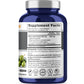 NusaPure Olive Leaf 50:1 Extract, 500 mg - 50% Oleuropein Vegan/Vegetarian - Super Strength No Oil 60 Capsules