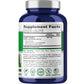 NusaPure USDA Organic Stinging Nettle 30:1 Extract, 400 mg 120 Veg Caps Suitable for Vegetarians and Vegans, Non-GMO