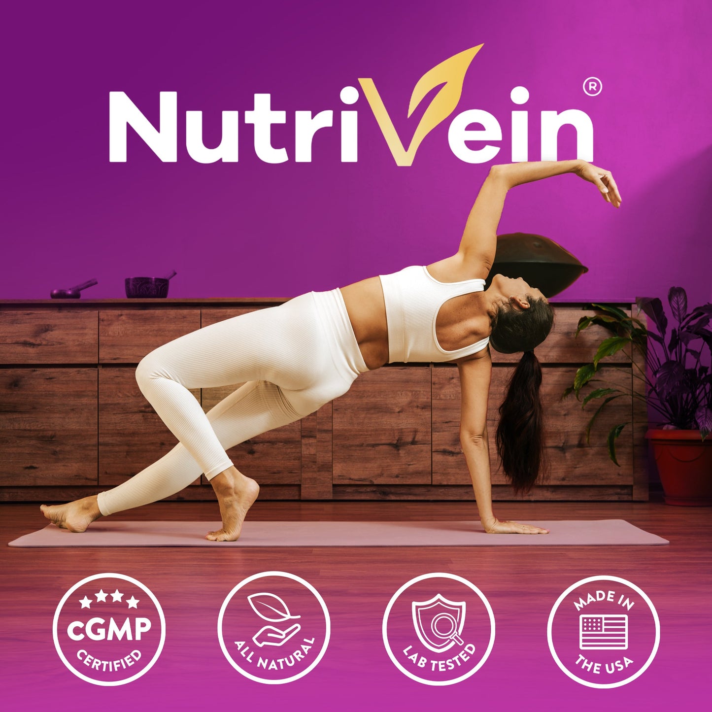 Nutrivein Premium Resveratrol 1450mg - 120 Capsules