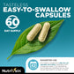 Nutrivein Organic Sea Moss 1600mg Plus Bladderwrack & Burdock - 120 Capsules