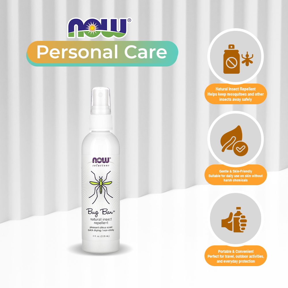 Now Solutions Bug Ban Spray 4oz - 7805