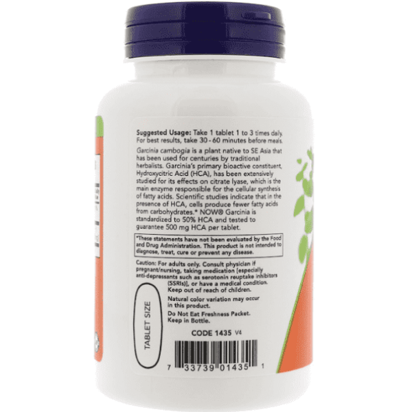 Now Foods Garcinia 1,000 mg 120 Tablets - 1435