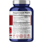 NusaPure Cranberry 1,200 mg 180 Veg Caps (Bioperine, Non-GMO, Vegan)