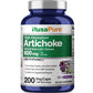NusaPure Artichoke 20:1 Extract, 600 mg 200 Veggie caps (Non-GMO, Gluten Free)