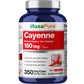 NusaPure Cayenne Pepper 150mg Per Caps, 350 Veggie Capsules Vegan Vegetarian, Non-GMO