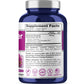 NusaPure Red Clover Blossoms 20:1 Extract, 100 mg 200 Veg Capsules Trifolium Pratente L. Suitable for Vegetarians/Vegan Non GMO Dietary Supplement