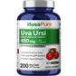 NusaPure Uva Ursi 10:1 Extract, 450 mg 200 Vegetarian caps (Non-GMO, Vegan) Bearberry