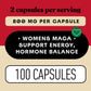 Organic Red Maca Root Capsules