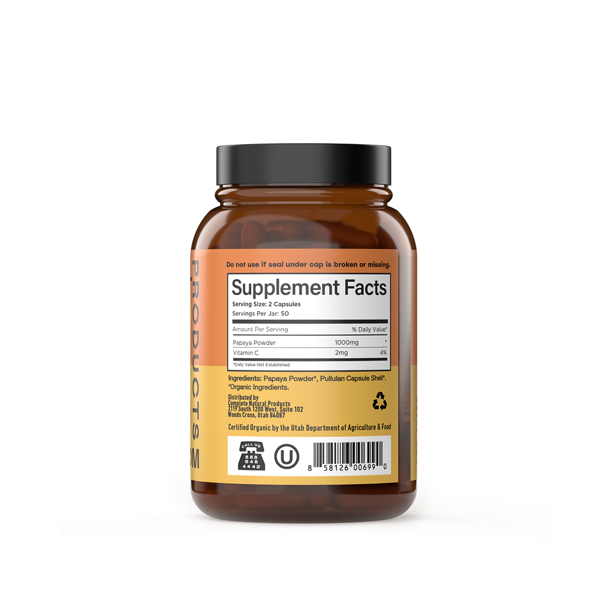 Organic Papaya Capsules