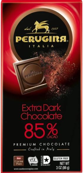 Perugina 85% Cacao Extra Dark Chocolate Bar (3 oz.)