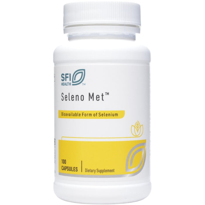 Klaire Labs Seleno Met 200 mcg 100 Vcaps
